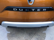 Dacia Duster 2018-2024 Rear Bumper Protector Carmos V1 Stainless Steel photo 1
