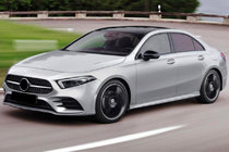 Mercedes A-class W177 2018- Front Grille Diamond Silver (for 2018-2022) photo 6