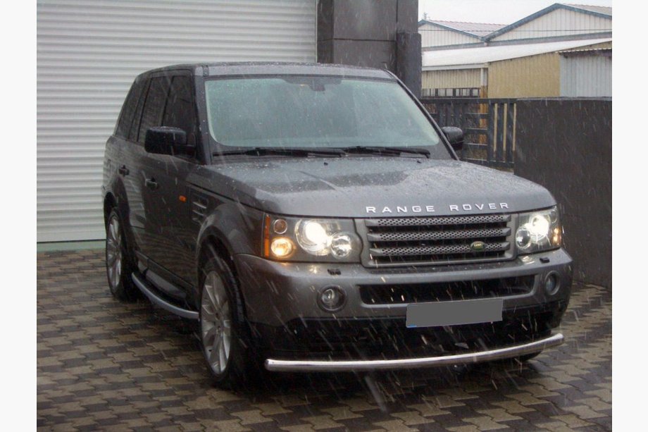Range Rover Sport 2005-2013 Front single bull bar (stainless steel) Image
