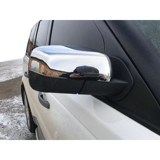 Mirror Covers (2 pcs, Stainless Steel) Range Rover III L322 2002-2012 photo 1