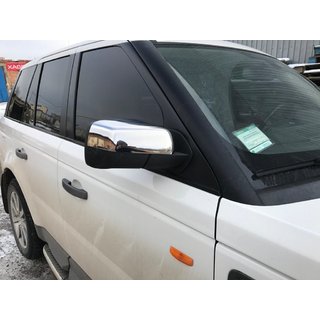 Mirror Covers (2 pcs, Stainless Steel) Range Rover III L322 2002-2012 photo 2