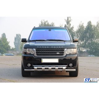 Front Bar ST015 (Stainless Steel) Range Rover III L322 2002-2012 photo 2