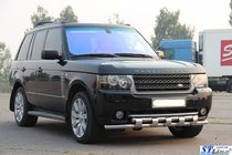 Range Rover III L322 2002-2012 Front Bar ST015 (Stainless Steel) photo 3