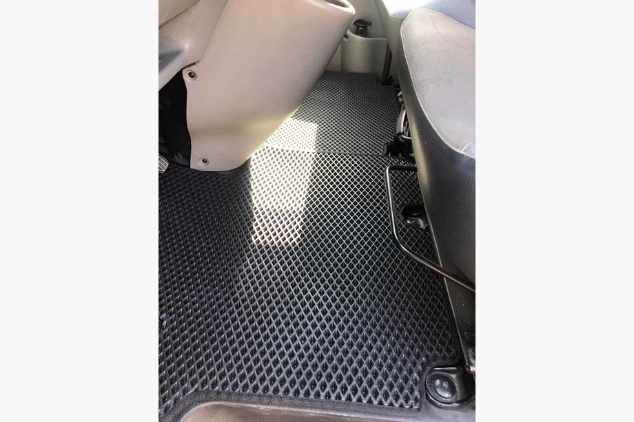 Renault Trafic 2001–2015 EVA Floor Mats (Blue) 1 + 1 Image