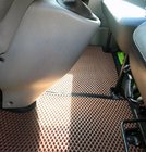 Renault Trafic 2001–2015 EVA Floor Mats (brick red) 1+2 photo 2