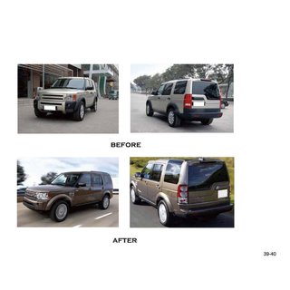 Facelift Kit to Discovery 4 Land Rover Discovery III 2004–2009 photo 2