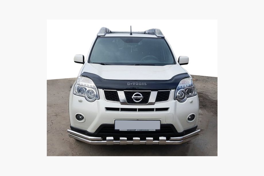 Nissan X-trail T31 2007-2014 Front Bar ST015 (Stainless Steel) Image