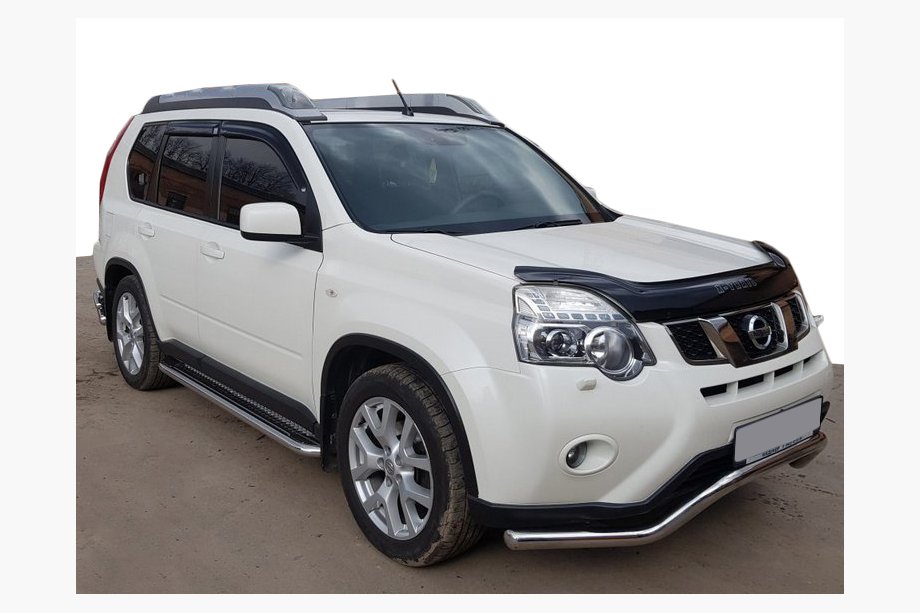 Nissan X-trail T31 2007-2014 Front Bull Bar ST007 (Stainless Steel) Image