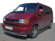 Volkswagen T4 Caravelle/Multivan 1990–2003 Front Bar ST014 (Stainless Steel) 60/42mm photo 2