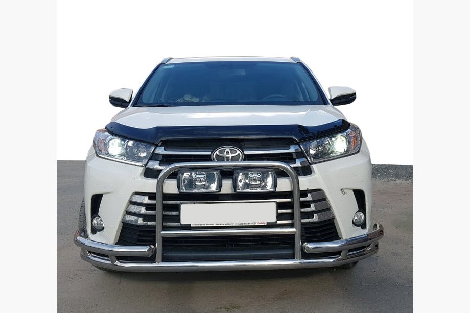 Toyota Highlander 2013-2019 Bull Bar WT-Special (Stainless Steel) Image