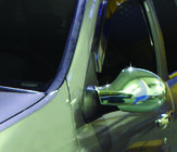 Renault Symbol 2008-2013 Mirror Covers (2 pcs, Stainless Steel) photo 4