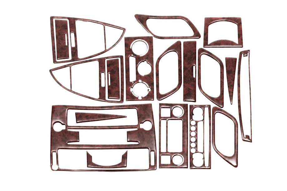 Citroen C-4 2004-2010 Dashboard Trim Covers Aluminum Image