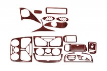 Fiat Albea 2002-2012 Dashboard Trim Covers (Hartman) Aluminum photo 1