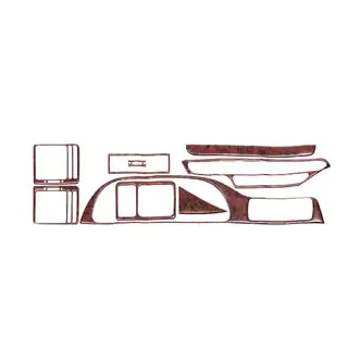 Dashboard Trim Covers (Meric) Fiat Scudo 1996-2007 photo 2