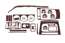 Ford Connect 2010-2013 Dashboard Trim Covers (Large Set) Aluminum photo 1