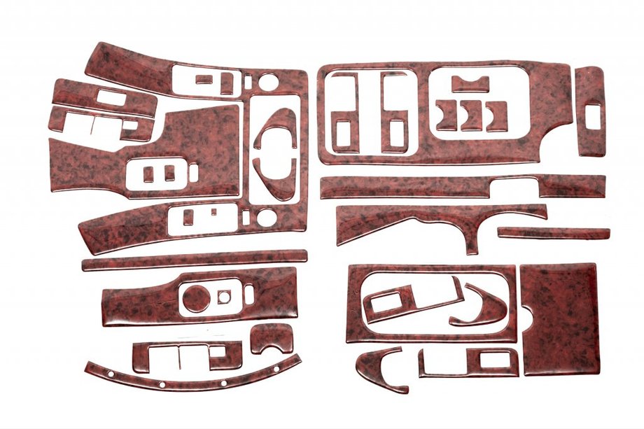 Nissan Navara 2006-2015 Interior Tuning (36 pcs) Aluminum Image