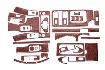 Nissan Navara 2006-2015 Interior Tuning (36 pcs) Aluminum photo 1
