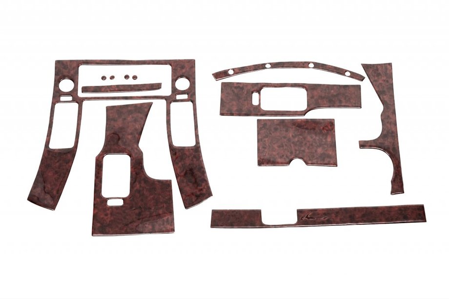 Nissan Navara 2006-2015 Interior Tuning Kit (12 Pieces) Aluminum Image