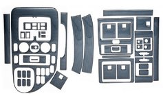 Mercedes Vito W638 1996-2003 Dashboard Trim Meric (V-Class, 1996-1999) Carbon photo 2