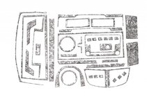 Volkswagen T6 2015-2024 Dashboard Trim Covers (2015-2019) photo 2