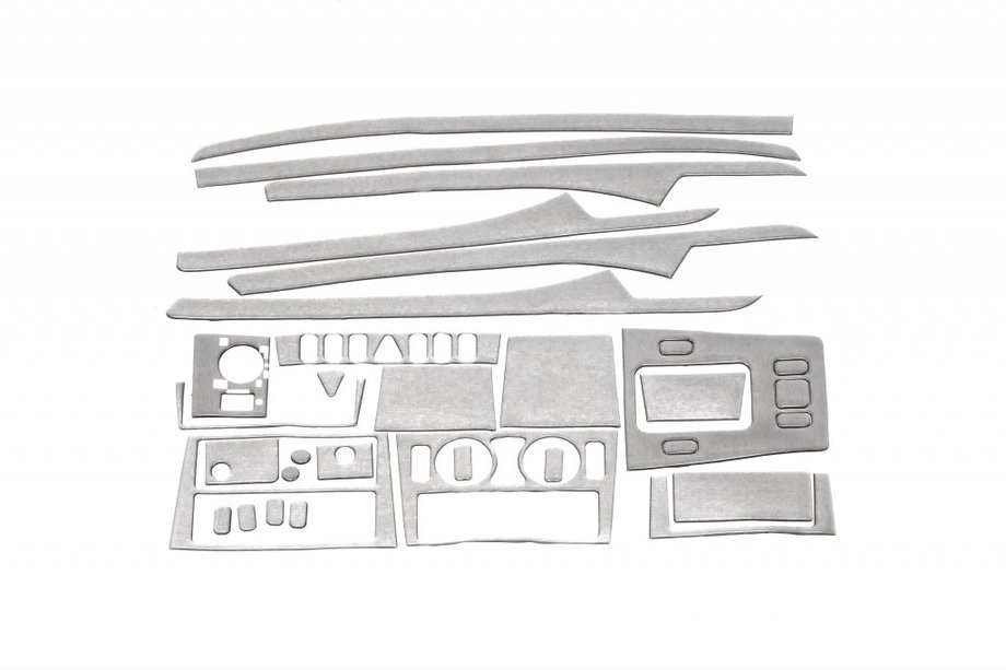 Mercedes C-class W202 1993-2001 Dashboard Trim in Aluminum Look Hartman (1995-1997) Image