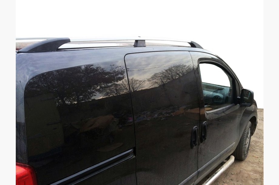 Citroen Nemo 2007-2017 Sale!!! Roof Rails Grey Metallic (Plastic Feet) Image
