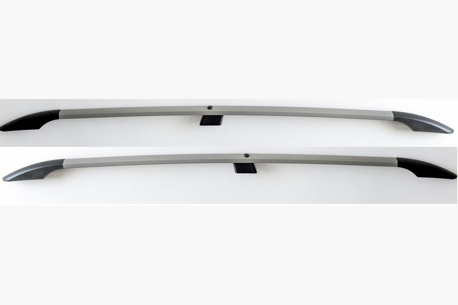 Fiat Talento 2016- Roof Rails Grey Metallic (Plastic Feet) Image