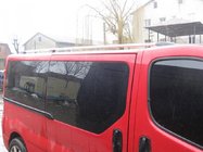 Nissan Primastar 2002-2014 Chrome Roof Rails photo 7
