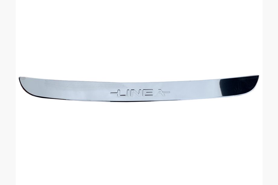 Fiat Linea 2006-2018 Rear Bumper Protector Carmos (Stainless Steel) Image