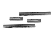 Ford Focus III 2011-2017 Door Sill Covers Nataniko (4 pcs, stainless steel) Standard - Lohmann Tape, 0.5 mm photo 1