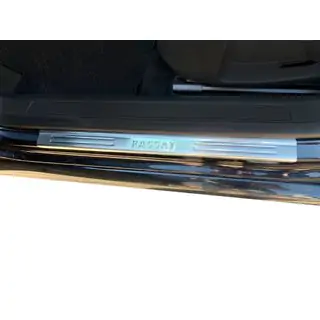Door Sill Protectors OmsaLine Type 1 (4 pcs, Stainless Steel)