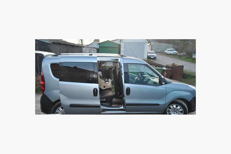 Fiat Doblo II 2010-2022 Chrome Roof Rails Photo 7