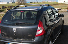 Renault Sandero 2007-2013 Roof Rails Skyport GREY photo 3