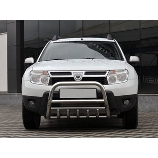 Bull bar without logo QT006 (stainless steel)