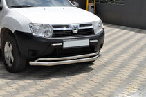 Renault Duster 2008–2017 Front Bar ST017 (Stainless Steel) photo 1