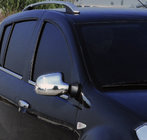 Dacia Logan MCV 2004-2014 Chrome Mirror Covers (2 pcs) Carmos - Chrome Plastic photo 1