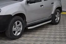 Renault Duster 2008–2017 Side Steps Fullmond (2 pcs, Aluminum) photo 1