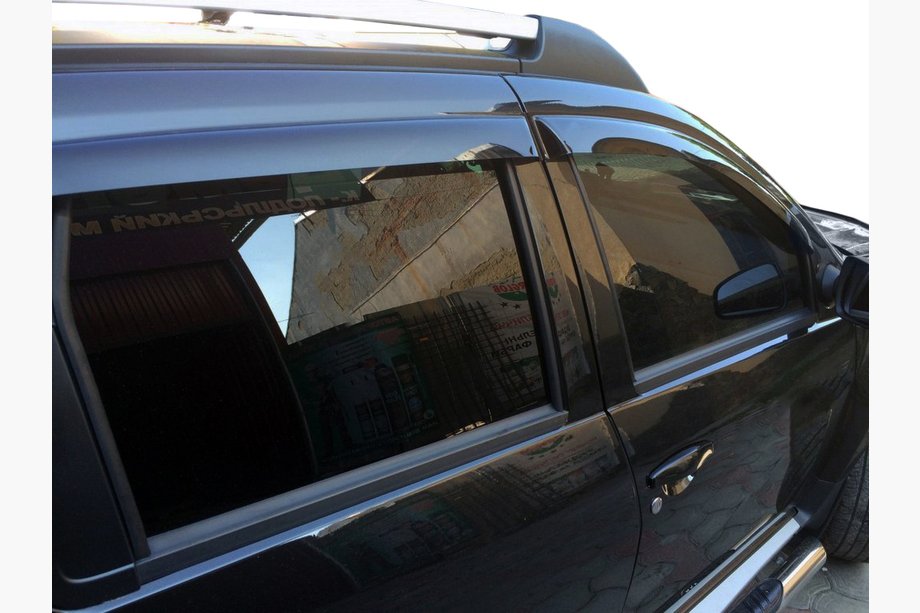 Renault Duster 2008–2017 Window Deflectors (4 pcs, Cobra) Image