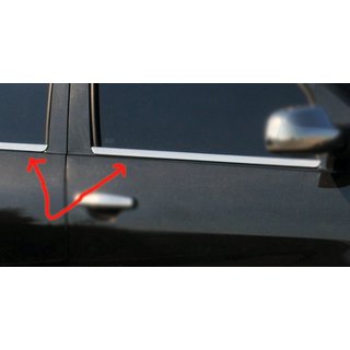 Exterior window trim stainless steel (4 pcs) Renault Sandero 2007-2013 photo 4