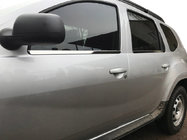 Dacia Duster 2008-2018 Window Trim Molding (4 pcs, Stainless Steel) OmsaLine - Italian Stainless Steel photo 1