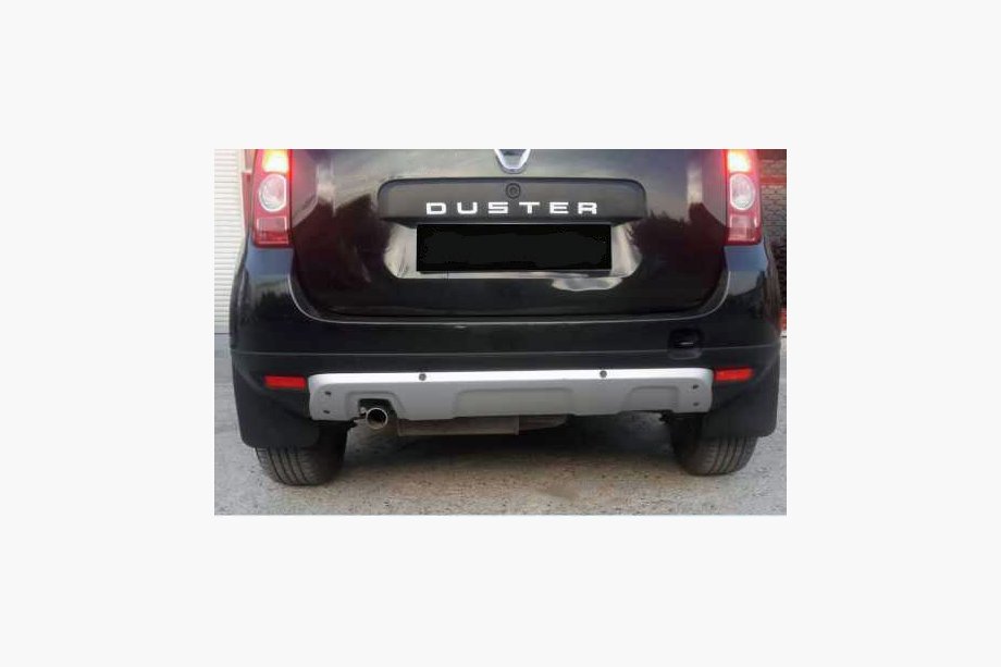 Dacia Duster 2008-2018 Rear bumper cover (ABS, gray) Image