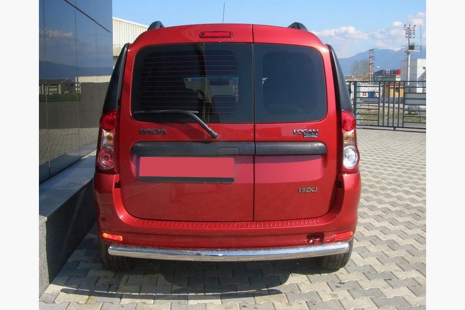 Dacia Logan MCV 2004-2014 Rear Bar (Stainless Steel) Image