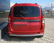 Dacia Logan MCV 2004-2014 Rear Bar (Stainless Steel) photo 1