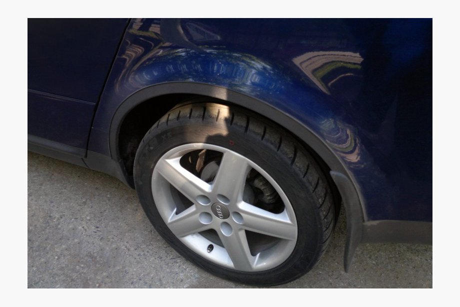 Audi A6 C5 1997-2001 Fender flares (4 pcs, black) Photo 1