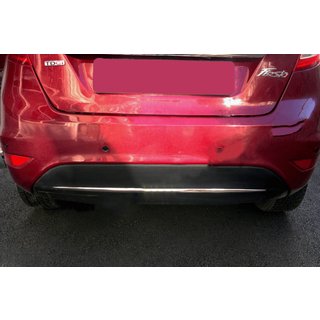 Rear bumper trim stainless steel