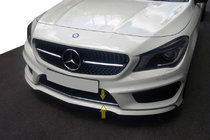 Mercedes CLA C117 2013-2019 Bumper grille trim (stainless steel) photo 1