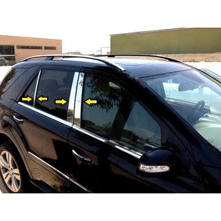 Stainless Steel Door Pillar Trim (6 pcs)