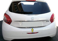 Peugeot 208 2012-2019 Trunk trim stainless steel photo 1