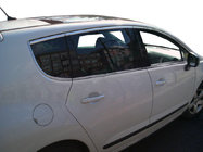Peugeot 3008 2008-2016 Window trim with rear quarter window, 8 pcs, stainless steel photo 1