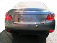 Peugeot 508 2010-2018 Trunk trim stainless steel photo 1